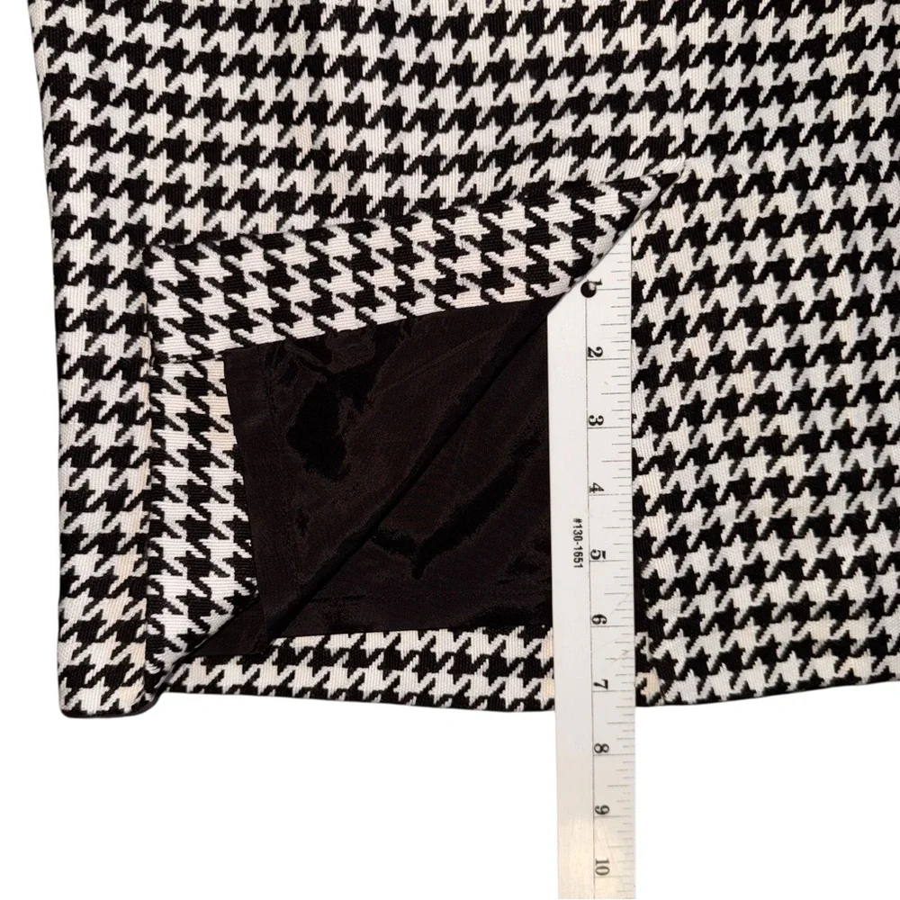 NWT Calvin Klein Black & White Career Knit Knee Length Pencil Skirt – Size 2 - Picture 13 of 16